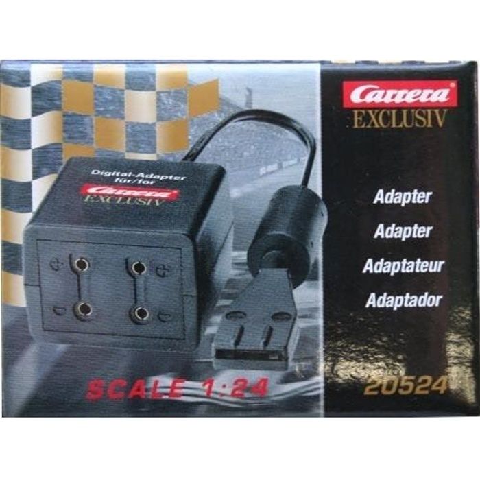 voiture miniature carrera digital 124 - véhicule et circuit - adaptateur secteur inclus