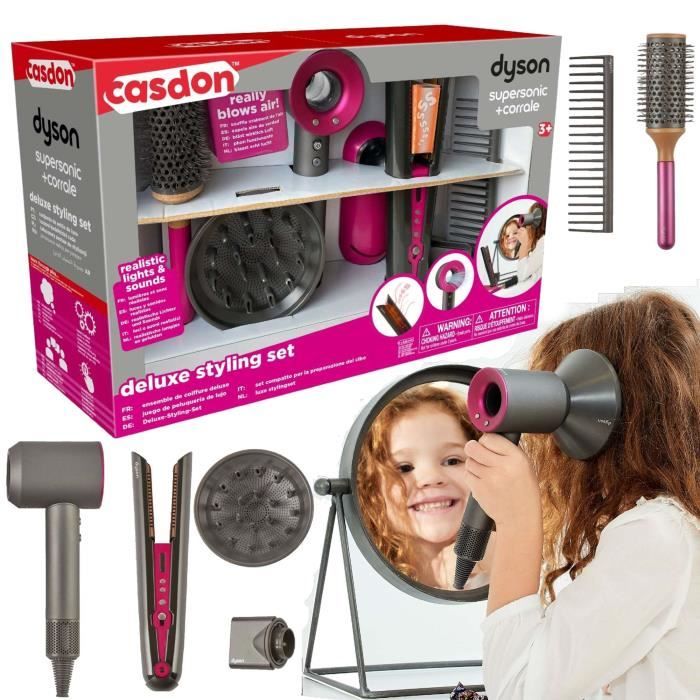 Sèche cheveux Supersonic et accessoires Dyson Casdon : King Jouet, Coiffure  & Maquillage Casdon - Fêtes, déco & mode enfants