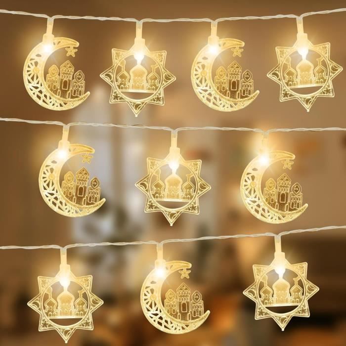 Guirlande Lumineuse LED Bleue étanche 3 M - Alimentée Par Pile, 30 LEDs, Pour Extérieur (Halloween/Noël)