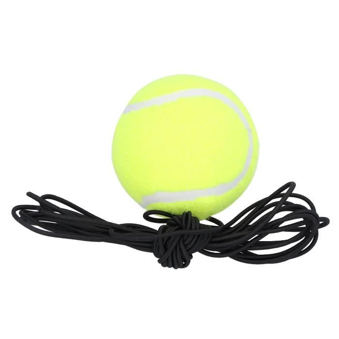 Balle D'entraînement de Tennis avec Corde élastique Balle D'entraînement pour Joueur Unique avec Corde Balle de Tennis en Corde élastique