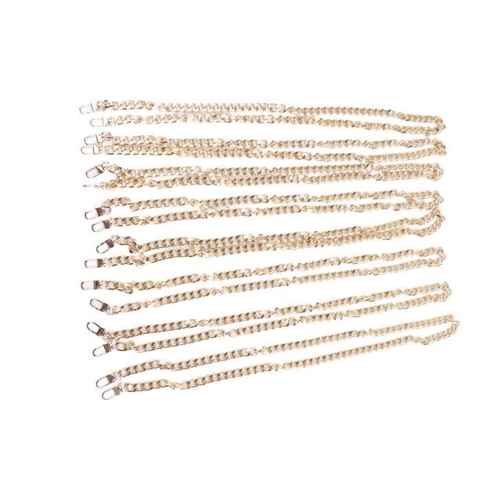 Chaîne Pour Bijoux YapitHome 10m Or - Bobine 2.7mm - Création DIY Colliers Bracelets