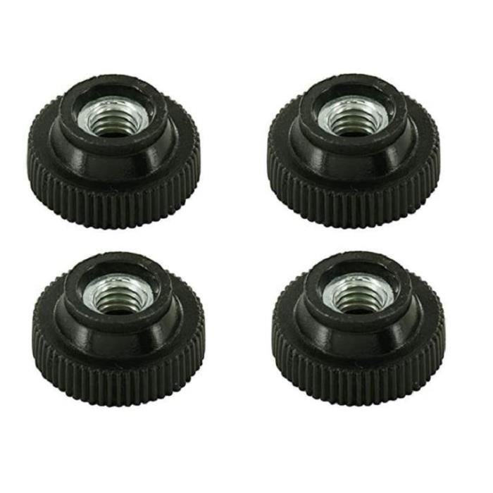 Lot De 50 écrous à Rivets 1/4-20 - Aluminium Moleté - Pour Fixation Dans Panneaux Fins