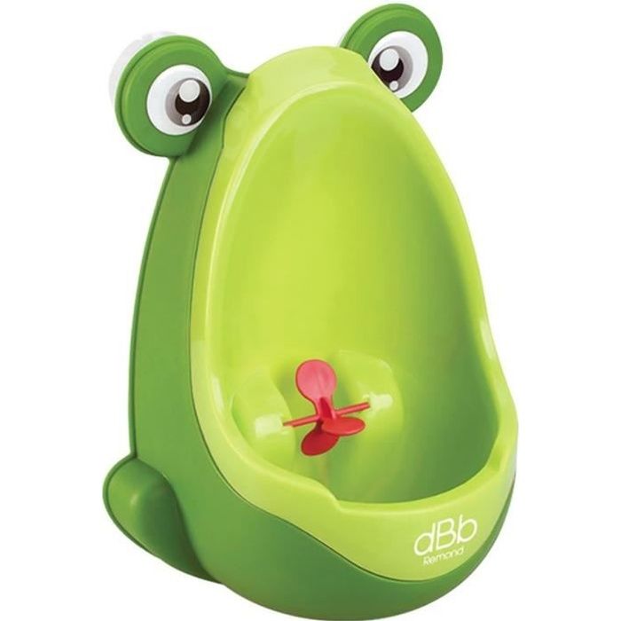 Garçon Pot Urinoir d/'Entraînement Forme de Grenouille avec Cible Tourbillonnante