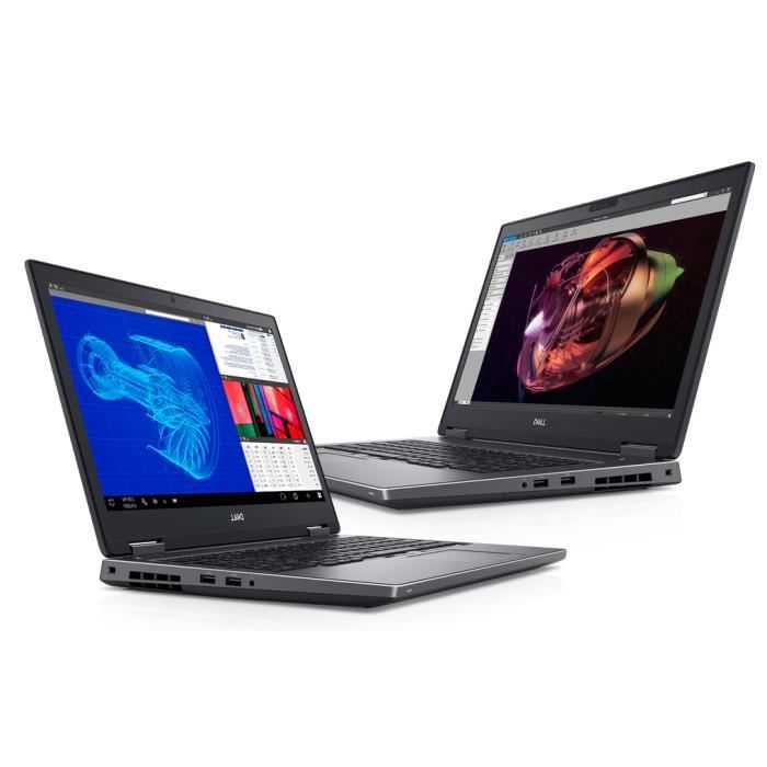 Dell Precision 7530 15 Xeon E 27 GHz SSD QWERTY Anglais UK Nvidia Quadro P3200