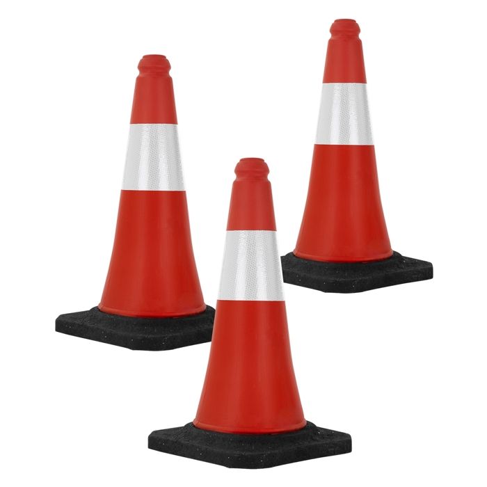 Kit D'obstacles Rhinos Sports – 6 Cônes + 3 Barres Pour Entraînement D'agilité, Cheval Ou Chien – Hauteur Réglable 38 Cm