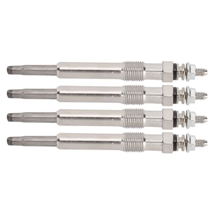 Lot De 4 Bougies De PréChauffage 7700100558 - Compatible Renault Clio, Kangoo, Trafic, Opel - Matériau Haute Qualité - 8