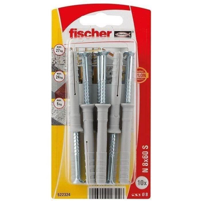 CHEVILLE CLOU N 8X60 S/12 K NV