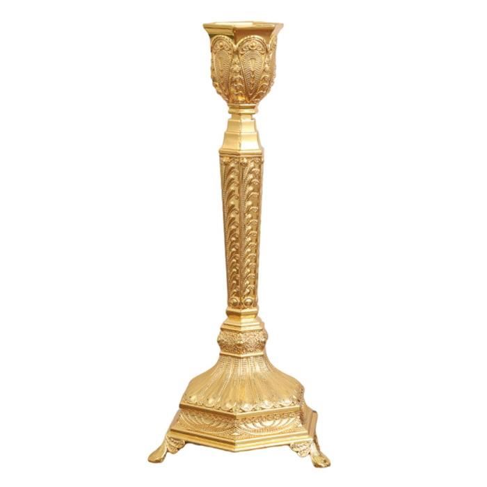 Bougeoir Conique En Fer Bâton Chandelier Bougeoir Pour Fête De Mariage