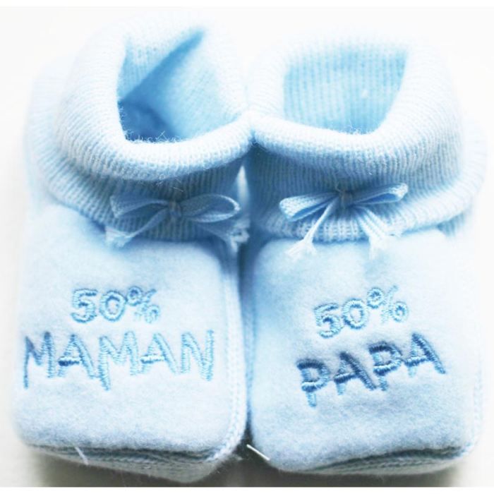 chausson bebe papa