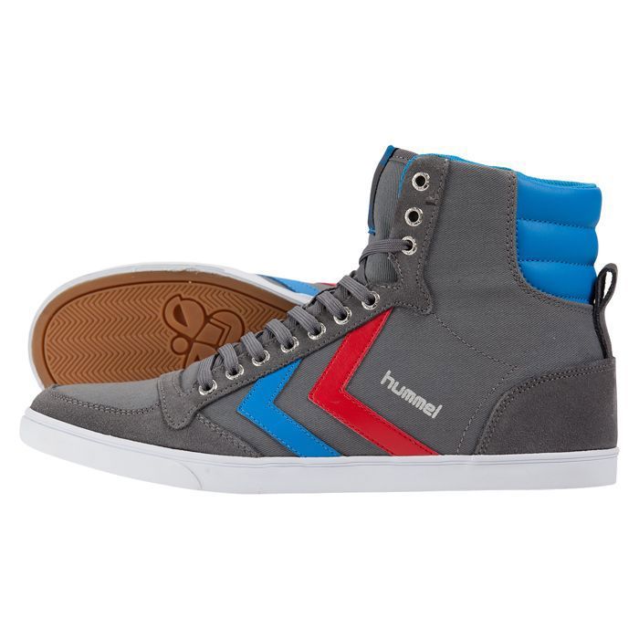 Baskets montantes - HUMMEL - Ten Star High Canvas - Tige haute - Gris Baskets montantes - HUMMEL - Ten Star High Canvas - Tige haute - Gris