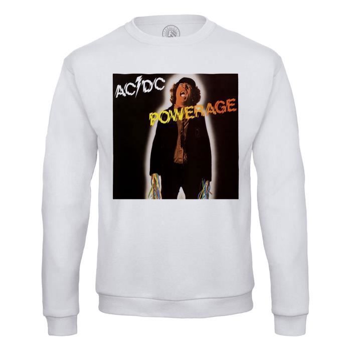 Sweat best sale acdc homme