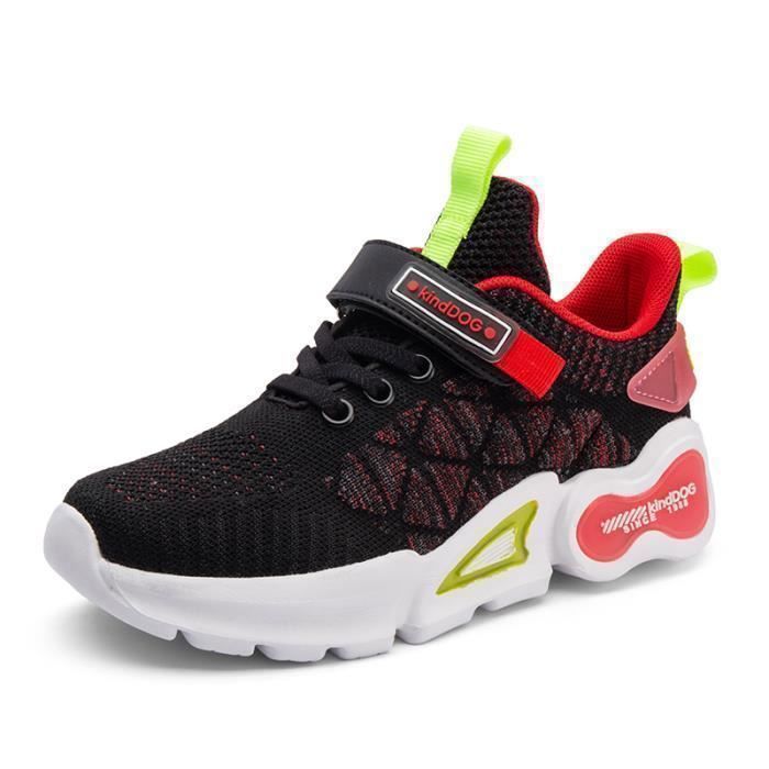 Chaussures De Foot Enfant Multicoques – Permani Ziren – Noir/vert/orange – Pour Garçon – Neuf