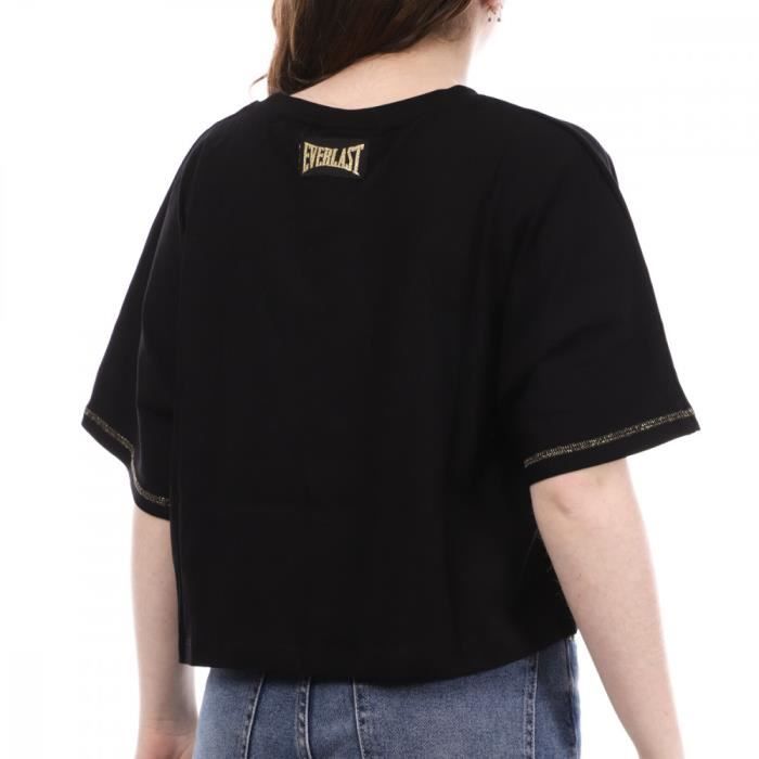 T-shirt Noir Femme Everlast Lunar