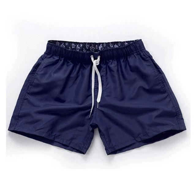 Short De Bain Homme Avec Poche Zippée - Séchage Rapide, Imperméable, Cordon Réglable - Pour Surf, Piscine, Plage