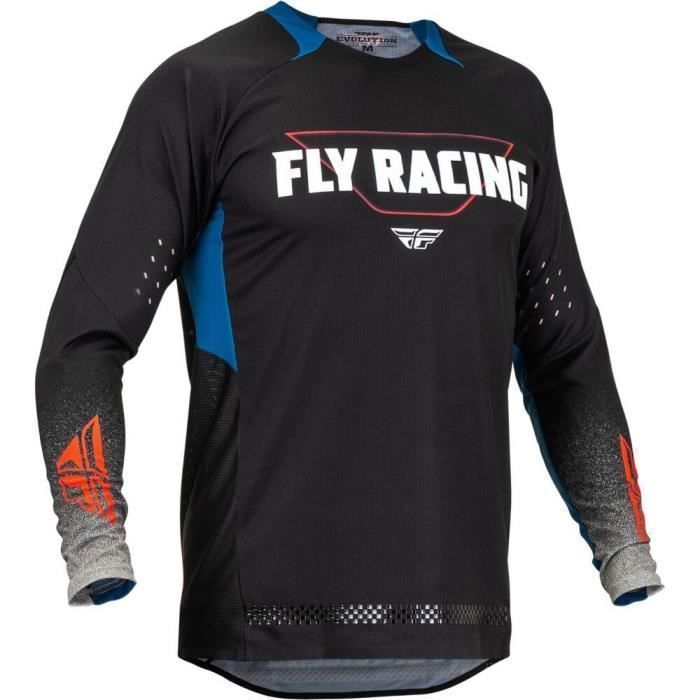 Maillot Fly Racing Motocross - Homme, Noir, Taille 2XL, Occasion TB État