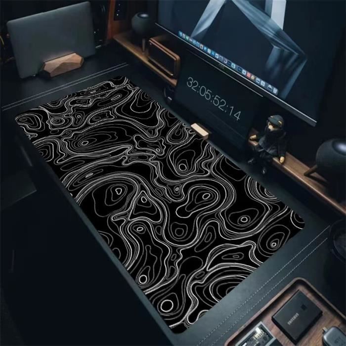 Tapis De Souris Optique Ultra-fin Pour Ordinateur, Anti-dérapant, Repose-poignet, Optique, Pour Portable Et Jeu, - Black - YX10560 - Informatique - Foto 9