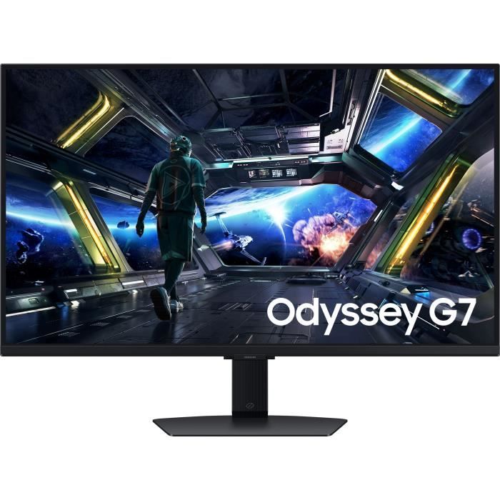 Ecran PC Gamer - SAMSUNG - 32 - UHD - 144Hz - Dalle IPS - 1ms - Ajustable en hauteur - LS32DG702EUXEN