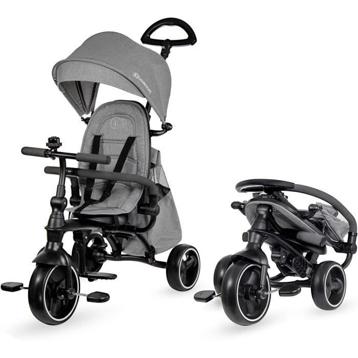 Qplay Tricycle évolutif Comfort Max 6 En 1 Noir | Tricycle