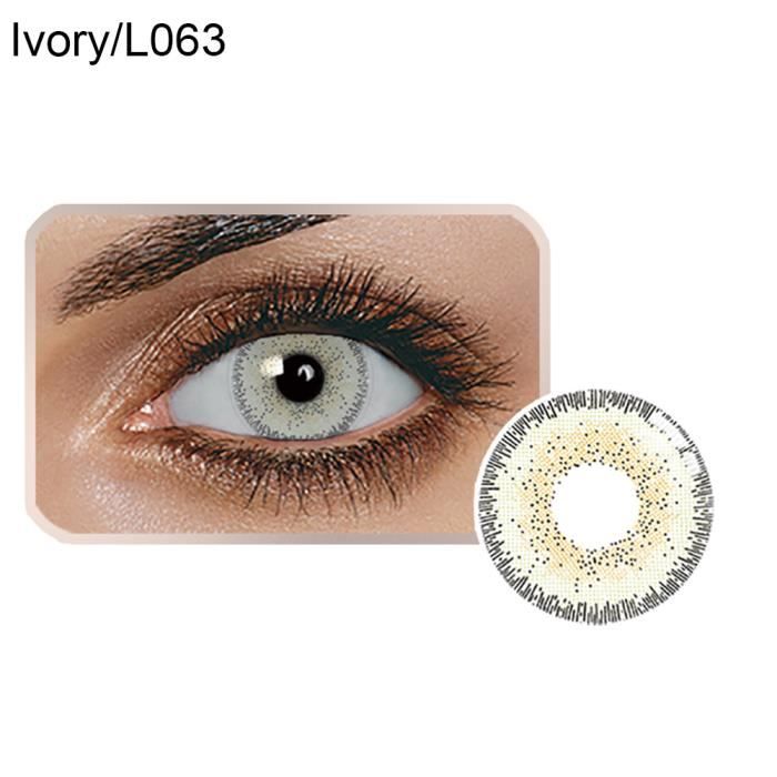 Paire De Lentilles De Contact Couleur Devil - Effet Naturel, Teinte Assortie, Neuves Et Stériles