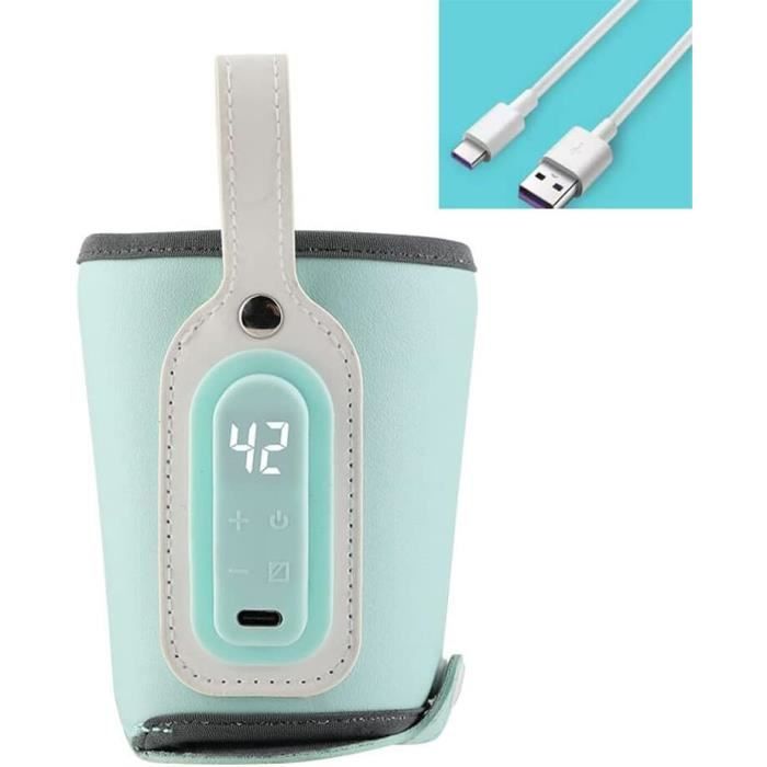 Chauffe-Biberon USB Portable Funmo - 3 Températures Réglables Pour Voiture, Voyage Et Maison