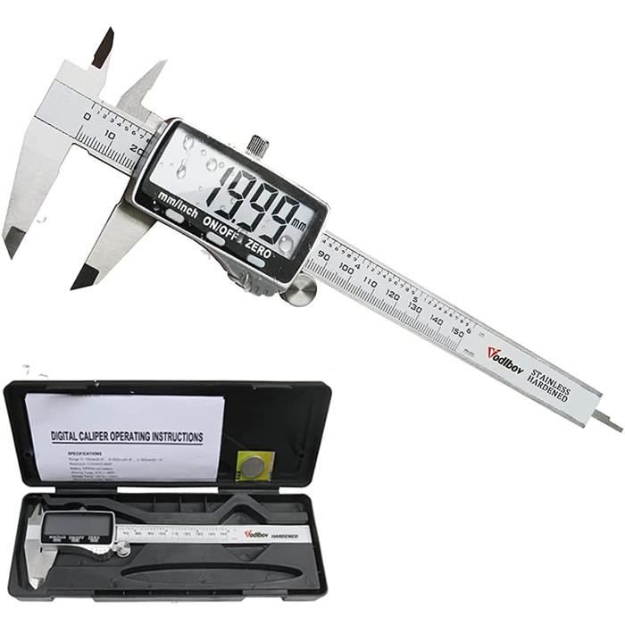 outils de mesure pied à coulisse haute précision pour l'industrie pour la mesure Outil de mesure de vernier 