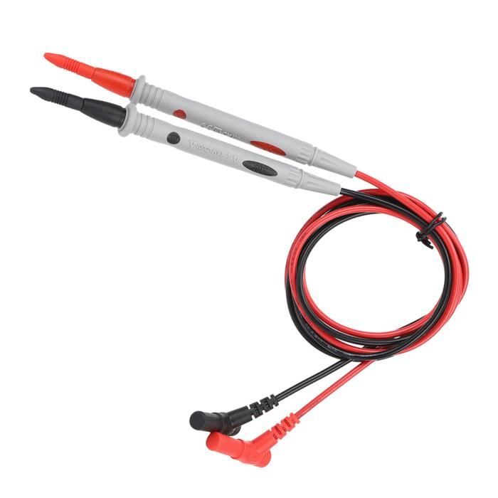 Jeu De 4 Sondes De Test Multimètre - Pour Réparation Auto Et Électronique, Pointe Fine, Isolation 1000V