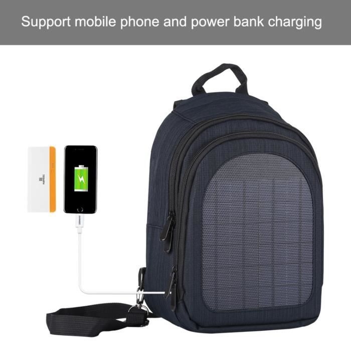 sac a dos avec panneau solaire