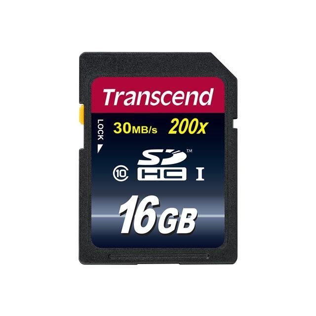 Transcend TS16GSDHC10 mémoire flash SDHC NAND Classe 10 Neuf - vue 3