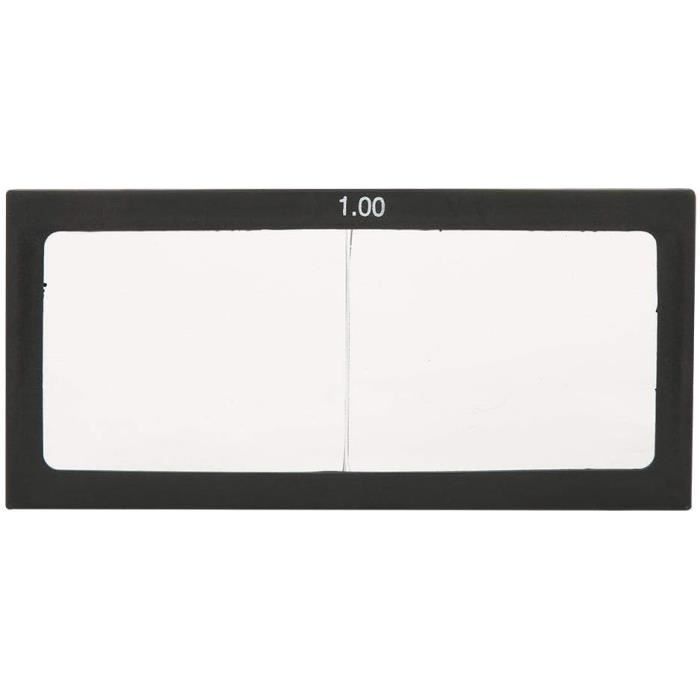 Lot De 10 Verres De Protection Pour Masque De Soudage - Taille 2 X 4,25, En Plastique Noir, Marque Uxcell