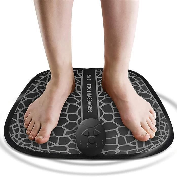 Masseur De Pieds EMS - 8 Modes 32 Intensités - Rechargeable USB - Pour Douleur Et Relaxation