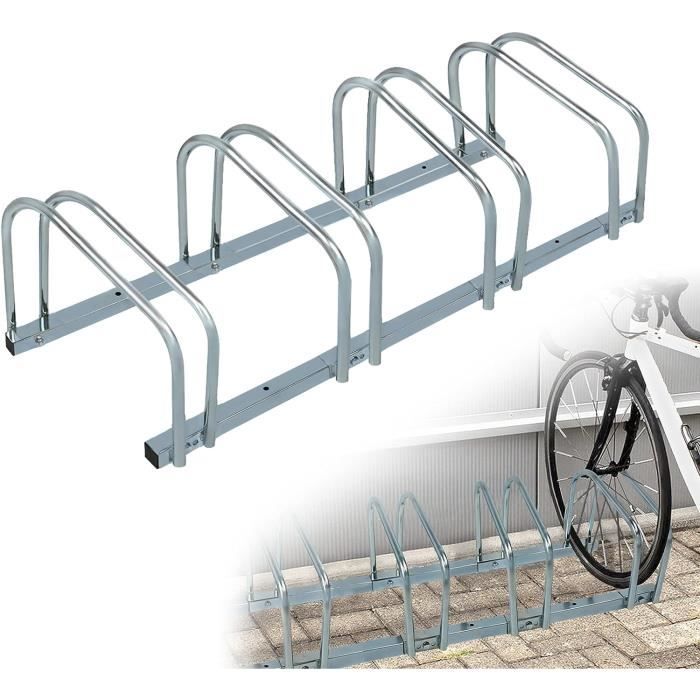 Tectake® Support vélo Râtelier Range vélo Rack vélo en Acier laqué pour