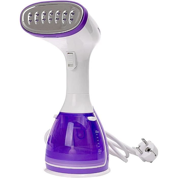 Défroisseur Vapeur Portable - Réservoir 100 Ml Amovible - Chauffage 15 Sec - Pour Voyages Et Maison - 5