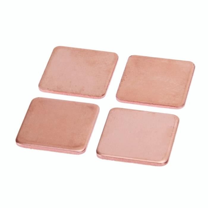 12 Radiateurs Thermiques Aluminium 10x10x10 Mm - Pour Refroidissement Imprimantes 3D, Raspberry Pi, SSD - 11