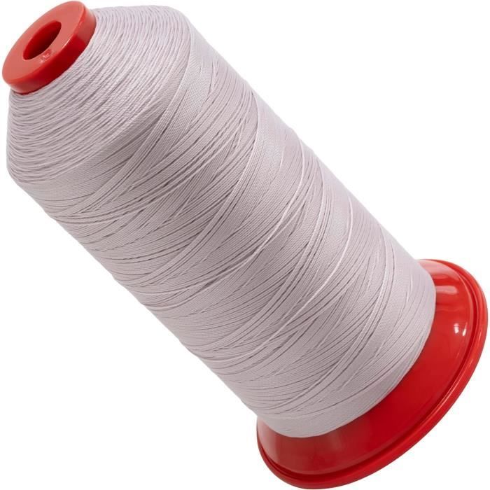 Bobine De Fil à Coudre Polyester LCDBA 500 Mètres Rouge - Fil Résistant Pour Tous Tissus, Couture à La Main Ou Machine - 2