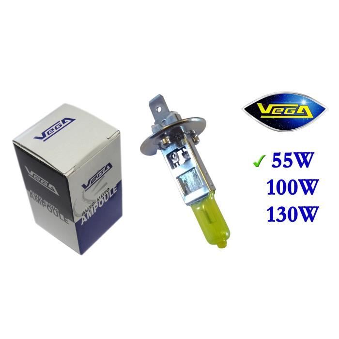 1 ampoule Vega® Jaune ancien H1 55W P14.5s Marque Française 12V
