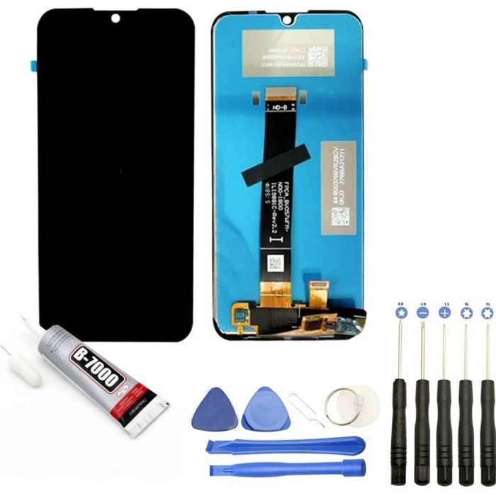 Kit écran LCD + Vitre Tactile Sur Châssis Pour Huawei Mate 7 - Or - Neuf Avec Outils
