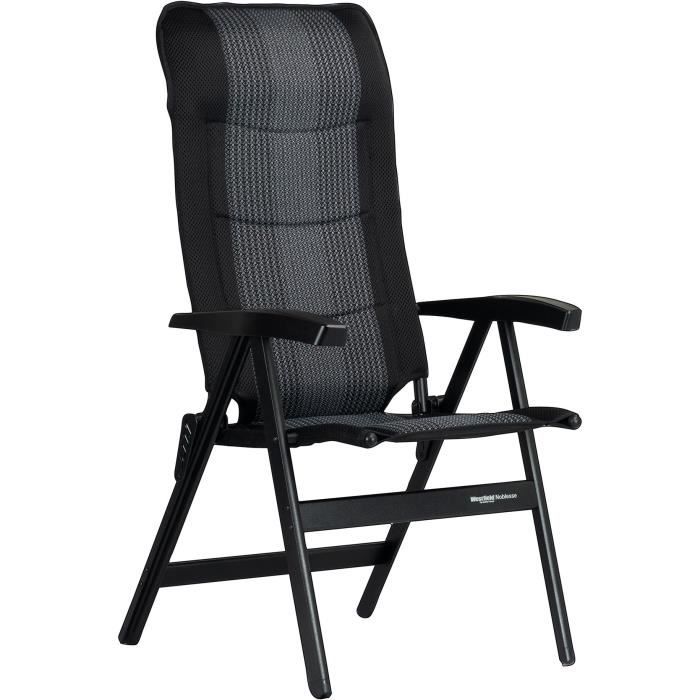 Fauteuil de camping - WESTFIEDL - Noblesse Deluxe - Silverline