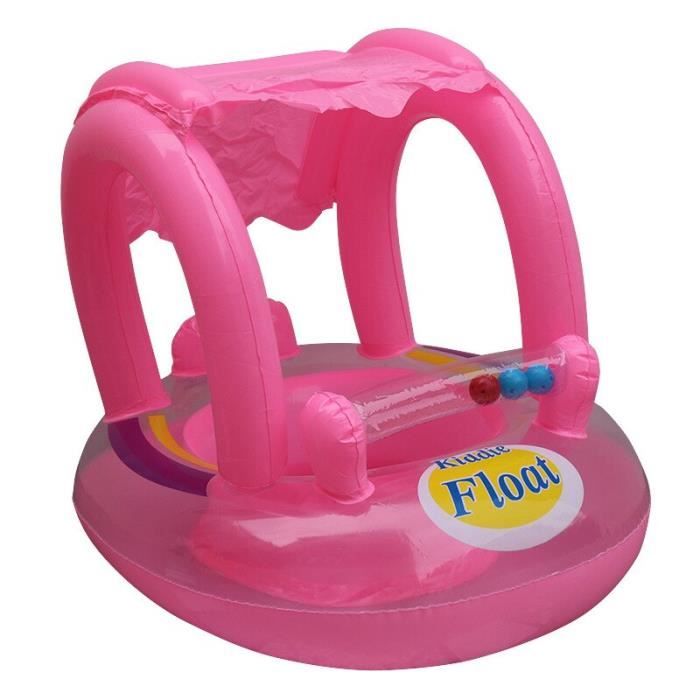 Bouée Tortue Bébé – Anneau De Natation Siège Gonflable 6 Mois à 3 Ans – PVC Doux Sécurité – Apprentissage Piscine Plage