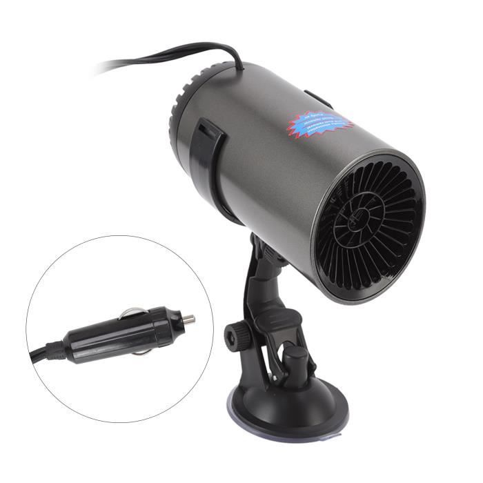 Chauffage De Voiture TOPINCN 2 En 1 Froid/Chaud - Dégivreur Portable Allume-Cigare 24V Avec Support Rotatif