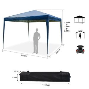 Tonnelle Pliante Impermeable Achat Vente Tonnelle Pliante
