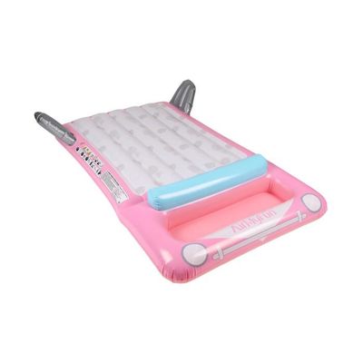 DeeprBling Matelas Gonflable Piscine Adulte – Avec Oreiller, Poignées, Porte-téléphone Et Porte-boisson, 190x120 Cm, Pour Bronzer Et Flotter