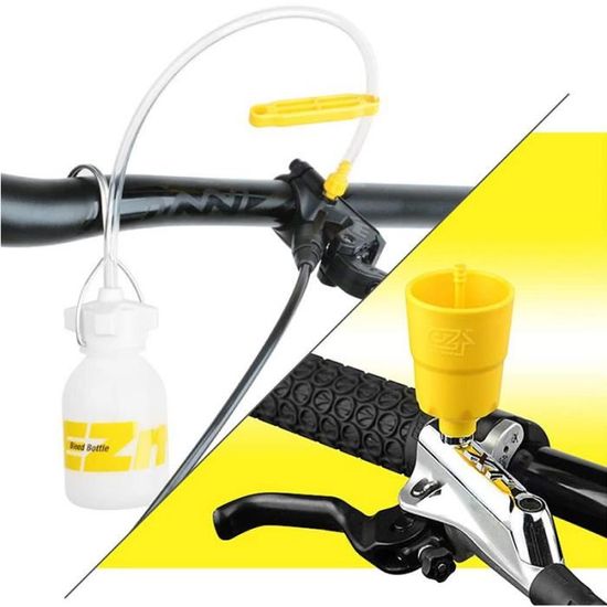 Kit De Purge D'Huile Minérale Pour Freins à Disque Vélo - Compatible Shimano, Magura, Tektro, SRAM - Outils Réparation VTT