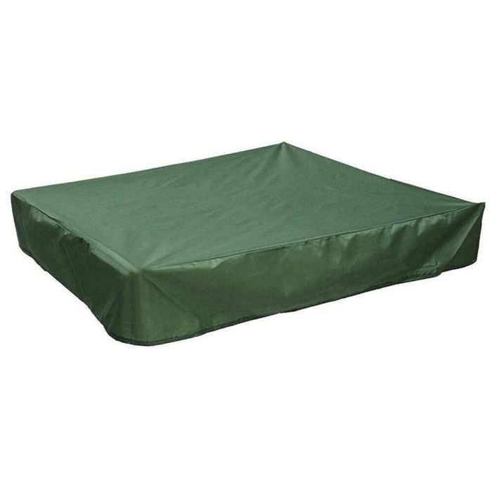 Bâche Étanché Bac à Sable 180x180 Cm - Protection Avec Cordon De Serrage Pour Jardin