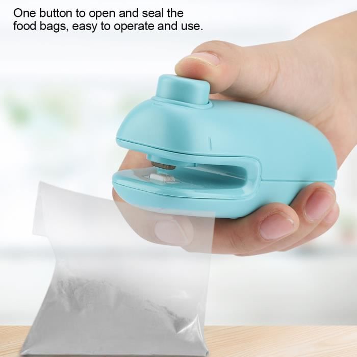 LIUX Mini Soude-sac plastique scelleuse de sacs de nourriture Vert