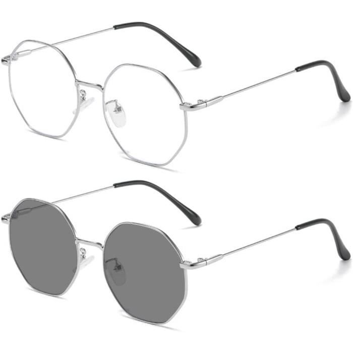 Lunettes photosensibles intelligentes a Changement de Couleur Lunettes de Vue Anti Reflets et Anti UV avec lentille a Changeme 564 Cdiscount Bijouterie