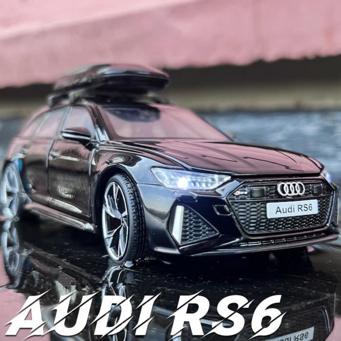 Miniature Audi RS6 Avant 1:24 - Alliage, Avec Lumières Et Sons, Jouet Neuf, Voiture De Course, Cadeau
