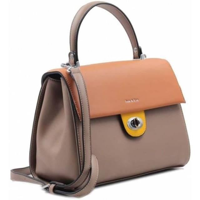 Sac Main Tom Eva Reine Taupe u6027 Achat Vente Sac