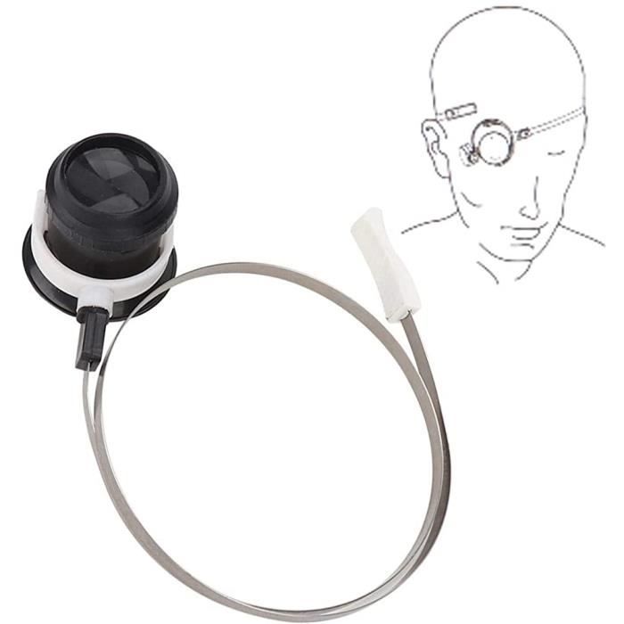 Set De Loupes Horloger 5X 10X 15X - Pour Bijoux, Montres, Pièces Et Timbres