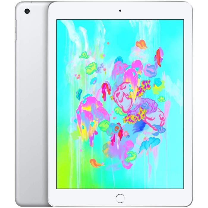 Apple iPad (6e Génération) 32 Go Wi-Fi - Argent (Reconditionné) - Cdiscount  Informatique
