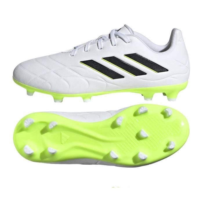 Chaussures ADIDAS Copa PURE3 FG JR Blanc Mixte Enfant